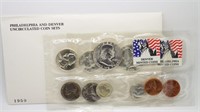 1959 Uncirculated U.S. Mint Coin Sets