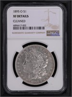 1895-O $1 Morgan Dollar NGC XF Details Nice Look