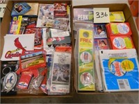 Baseball Card Strips, Keychains, Stickers, Etc.