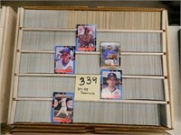 Storage Box w/ 1987&1988 Donruss Baseball Cards