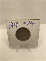 1909 Silver Quarter