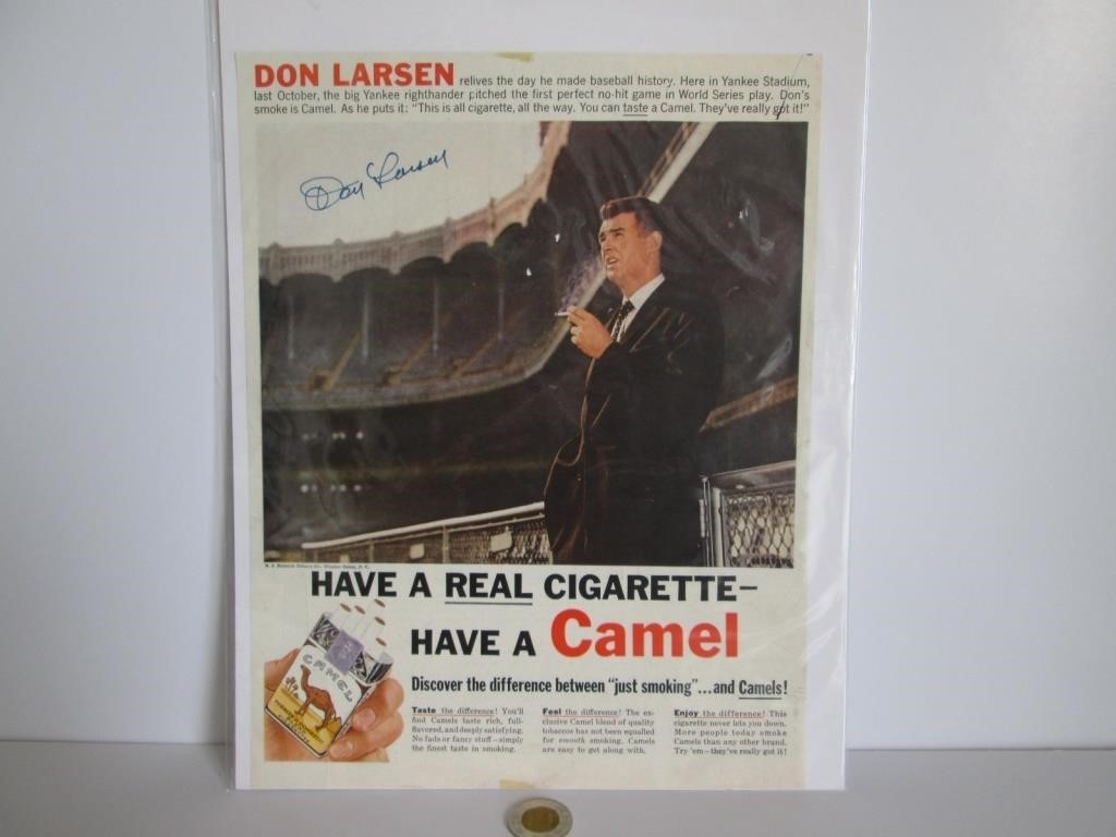 Baseball DON LARSEN 1956 Perfect Game World