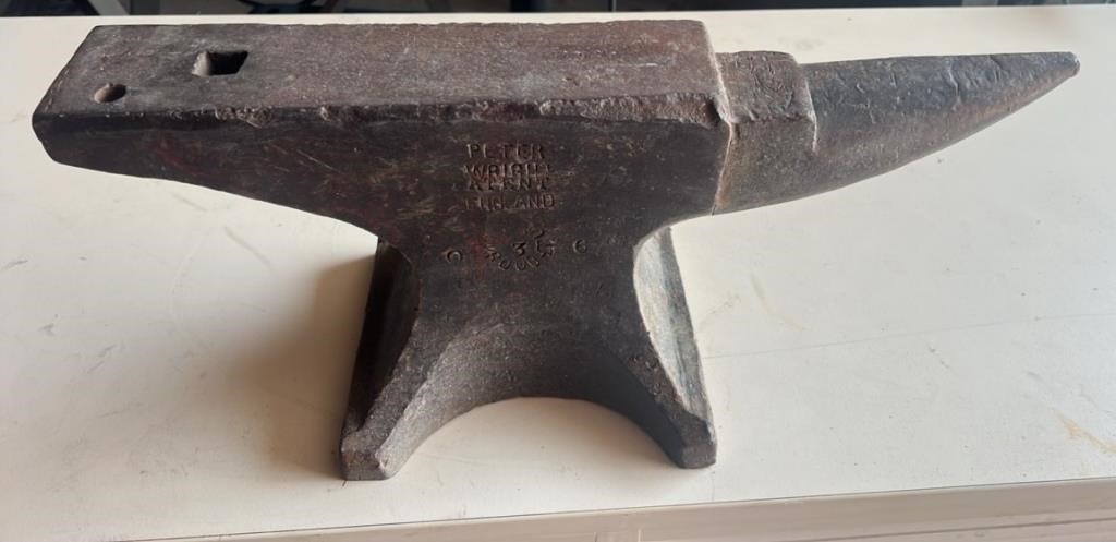 Peter Wright Anvil, Approx. 90 LBS. #LYR