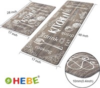 Anti Fatigue Kitchen Rug Sets 2 Piece