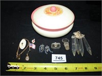 Earring Singles; Costume Earrings; Jewelry Box