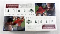 2001 UPPER DECK GOLF RACK BOX