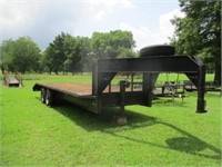 20' GN w/4' dove & ramp, 8' wide, 8-hole wheels -