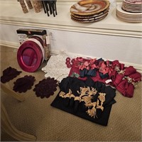 Tons Of Placemats-Napkins-Charges-Napkin Rings-Etc