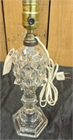 EAPG WHALE OIL LAMP DIAMOND PATTERN