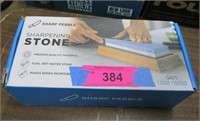 NEW!  Sharpening Stone Set - 1000/6000 Grit