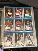 NHL TRADING CARDS & ALBUM / HOCKEY