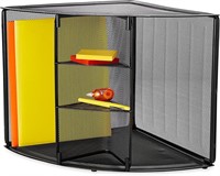 Rolodex Corner Desktop Shelf - Black