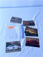 Pontiac Car Postcards 80's-90's