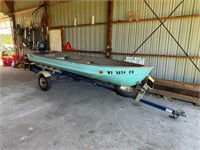 Mirocraft 14' Fishing Boat with Trailer