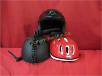 Helmets; Bicycling & Snowboarding 3pc lot