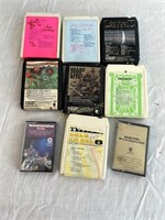 7 8Track Tapes And 2 Cassettes
