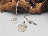 Sterling Silver Watch Fobs & Chain