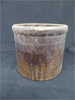 An Early Canadian Open Crock, Circa 1850