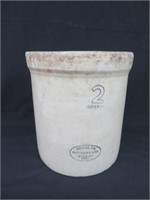 A Medalta 2 Gallon Open Crock