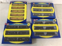 lot of 4 Athearn Train Car Sets