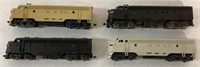 lot of 4 Atlas HO Train Engines