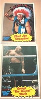 1985 Topps WWF Chief Strongbow / George Steele