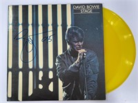 Autograph COA David Bowie vinyl