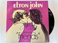 Autograph COA Elton John Viyl