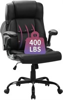 E10003  JONPONY Office Chair Wide Seat, Black