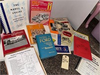 VINTAGE BOOKS ON CARS AND MORE