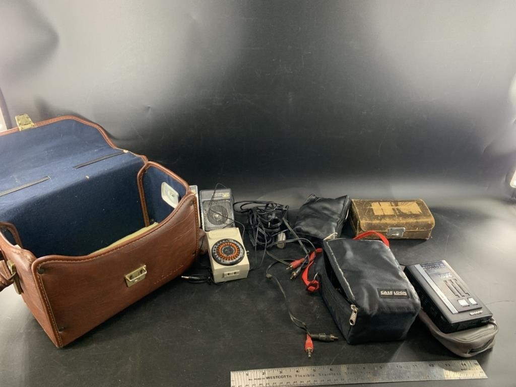 Large lot of vintage and obsolete electronics