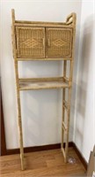 Wicker Over Toilet Cabinet Stand 
24.5 wide x 9
