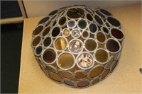 Retro Era Artglass Lamp Shade