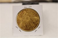 1915 Austria 100 Corona Gold restrike