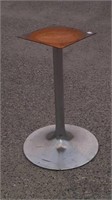 Chrome table base 27 inches tall