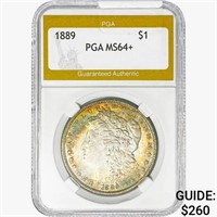 1889 Morgan Silver Dollar PGA MS64+