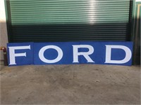 Original Ford Dealrship 3 Piece Tin Sign