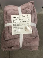 New Martex 6 Pieces Towel Set - Pink