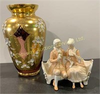 Decorative Vase, Peach Elegance Giftware...