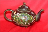 A Japanese Cloisonne Teapot