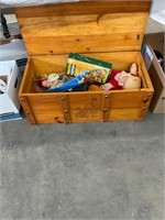 Dolls and Vintage Toy Box