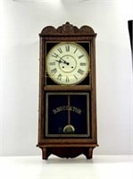 Regulator Wall Clock, Waterbury, Cond unknown