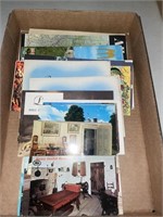 Postcard, maps, greeting cards