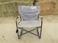 Camp folding rocking chair