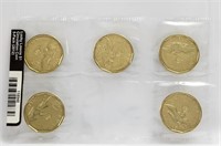 2012 $1 Lucky Loonie Set UNC