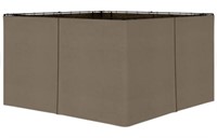 10x12 Canopy Sidewalls - Brown
