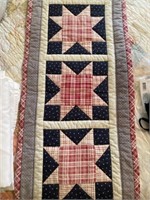 Quilted runner