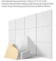 MSRP $42 12 Pack Soundproof Acoustic Panels