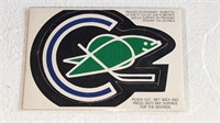 1972 73 OPC Hockey Team Logo California