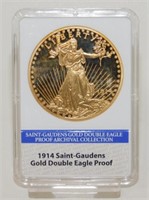 1914 Saint-Gaudens Gold Double Eagle Proof